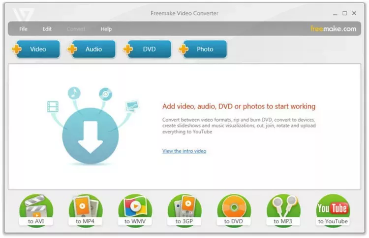 آسان ترین نرم افزار ویرایش ویدیو برای ویندوز: Freemake Video Converter