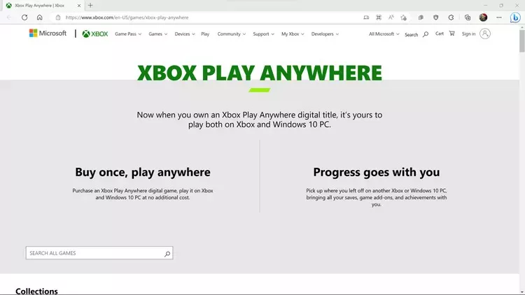  به وب سایت Xbox Play Anywhere مراجعه نمایید.