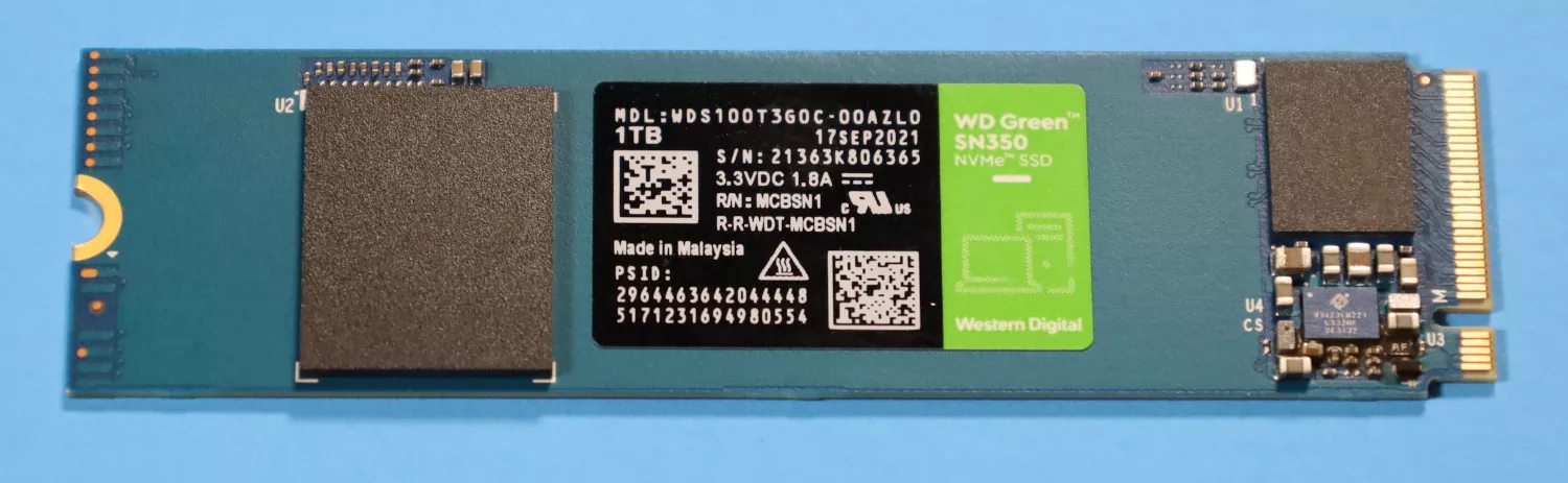 مشخصات هارد SSD مدل SN350 سبز WD 2