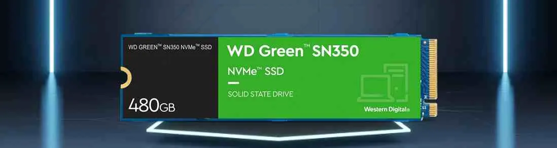 SSD NVMe SN350 سبز