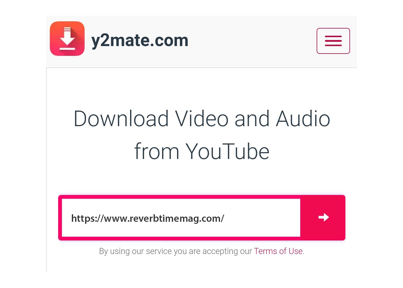 دانلود از یوتیوب با استفاده از سایت Y2mate