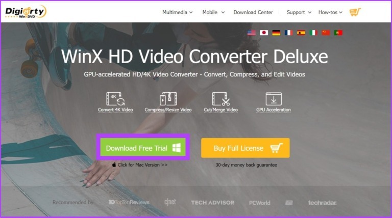 WinX HD Video Converter Deluxe