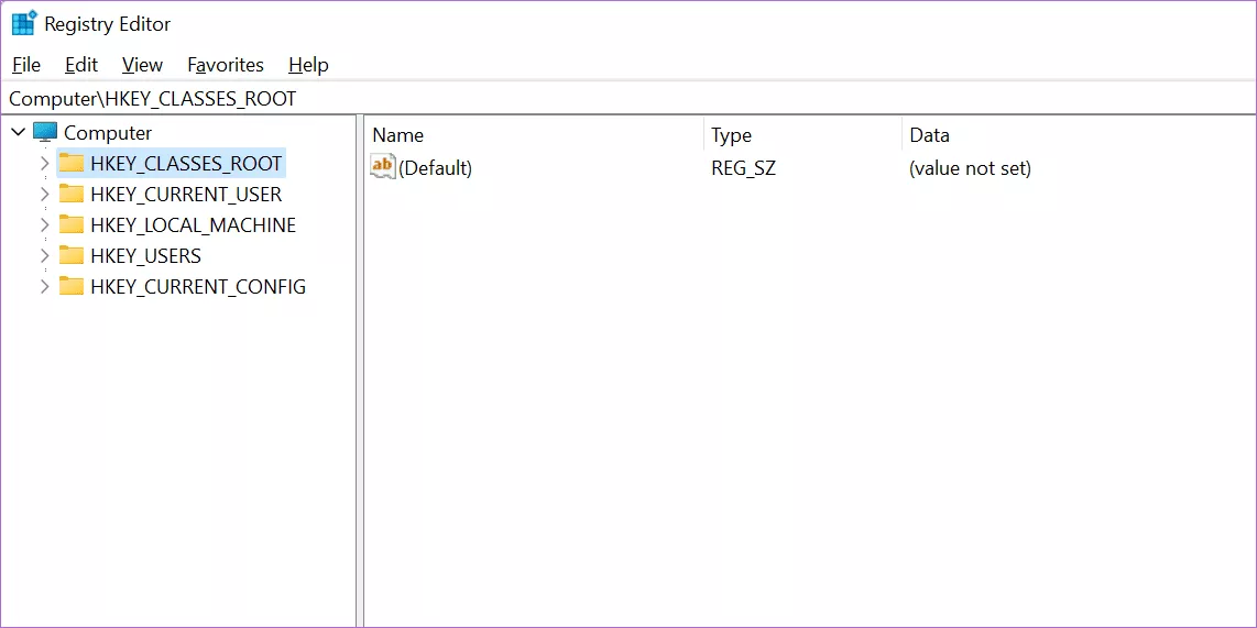 Windows Registry Editor مرکز تمام تنظیمات ویندوز است