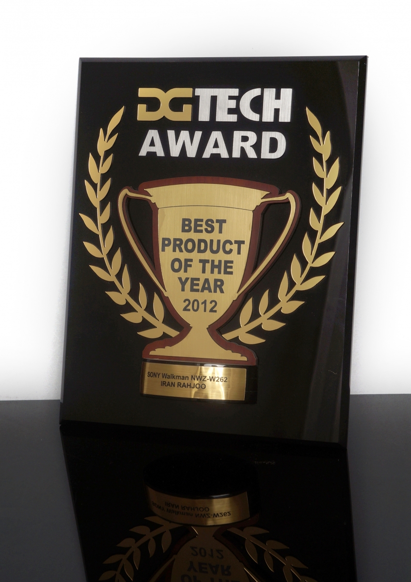 جایزه بهترین محصول 2012 از آزمایشگاه DGTECH
