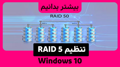 آموزش تنظیم حافظه RAID در ویندوز 10