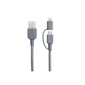 کابل تبدیل USB به microUSB و Lightning سونی مدل CP-ABLP150