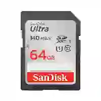 کارت حافظه SD سندیسک مدل Ultra ظرفیت 64 گیگابایت 1