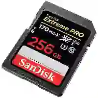 کارت حافظه SD سندیسک مدل sdsdxxy ظرفیت 256 گیگابایت  2